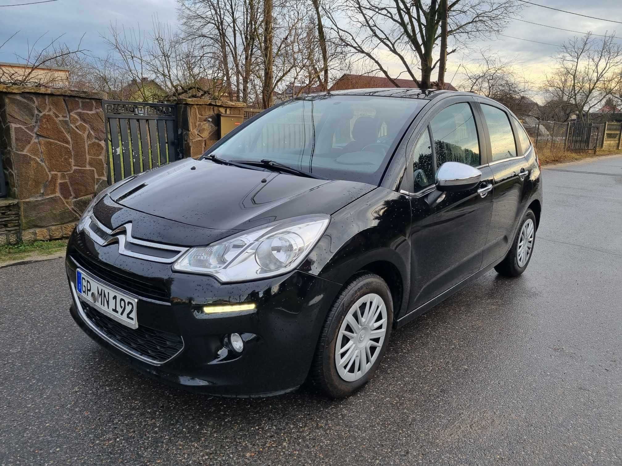Citroen  C3 II   2014 r   1.0 benzynka    117000 km  Tempomat   LEDY