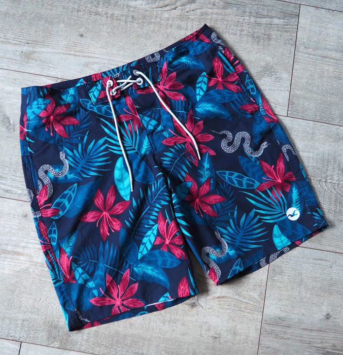 HOLLISTER_Epic Flex_spodenki plażowe męskie_rozmiar 34