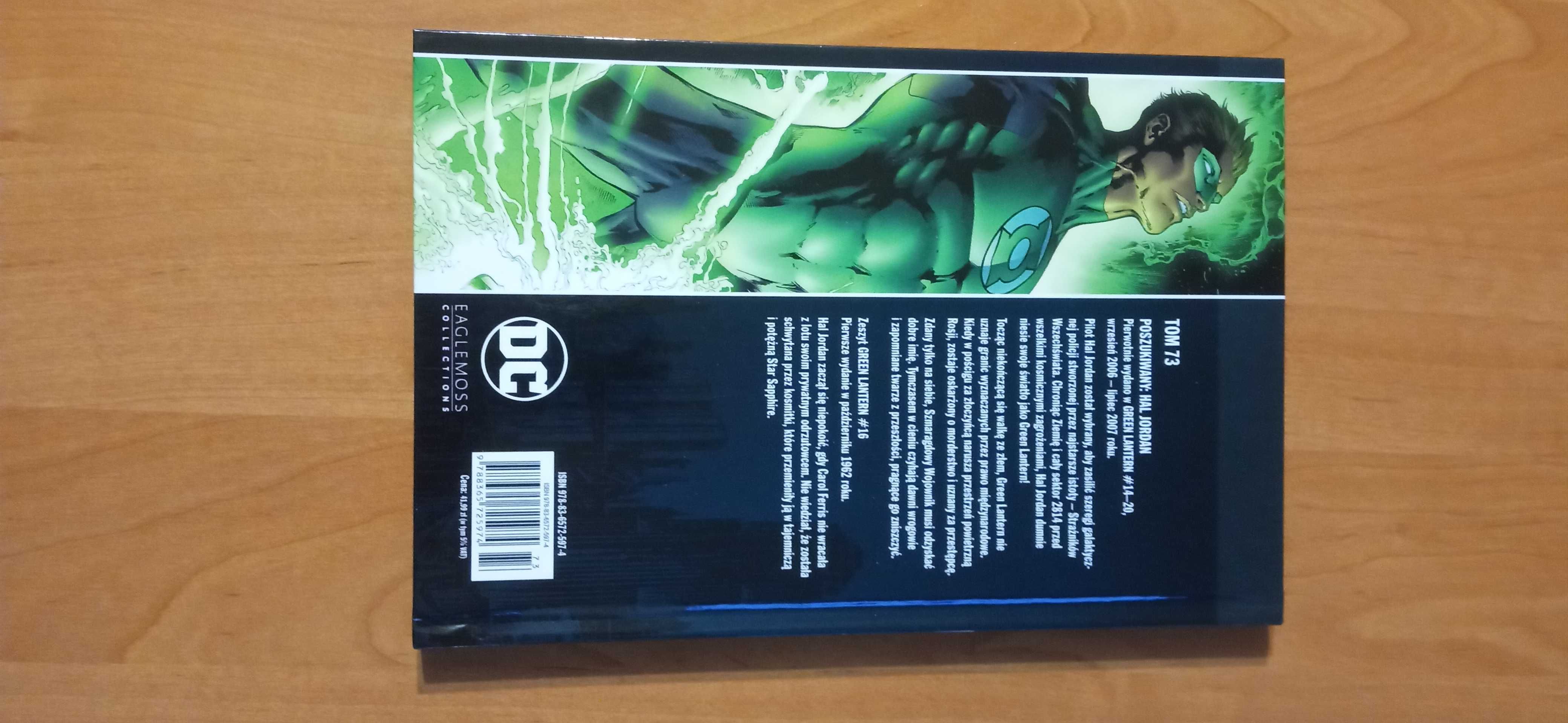 "Green Lantern: Poszukiwany Hal Jordan" (Wlk. Kol. Kom. DC nr 73