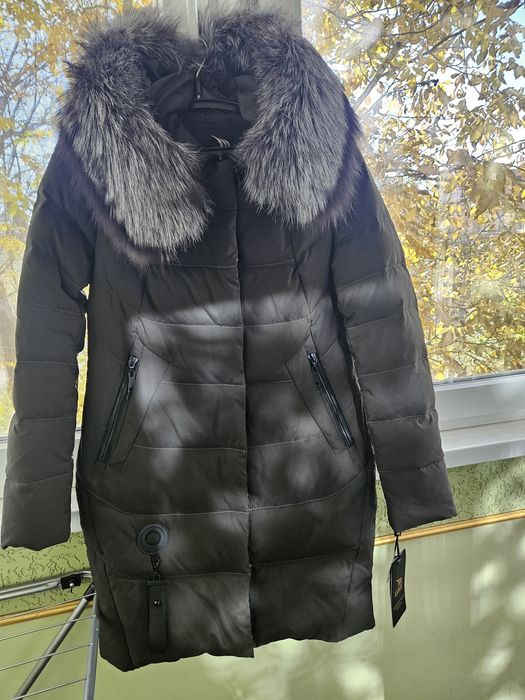 Зимовий пуховик жіночий  пальто куртка зимний Lims