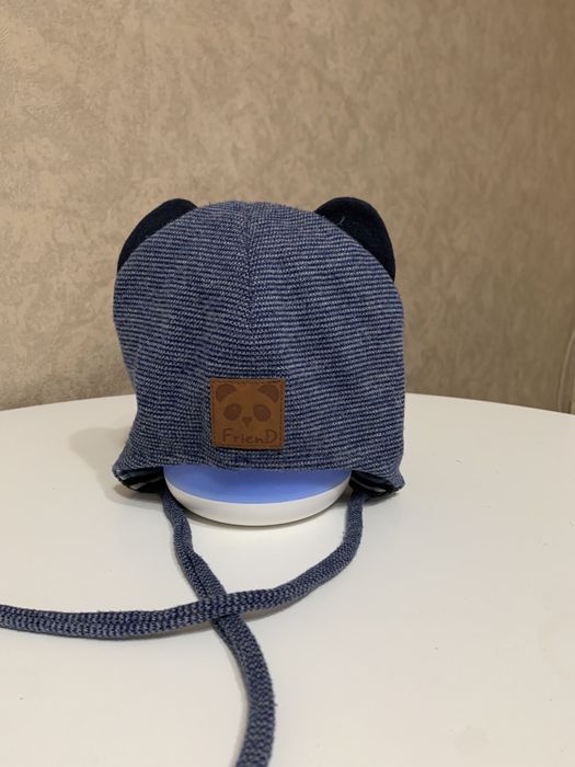 Шапка для хлопчика 46 розмір