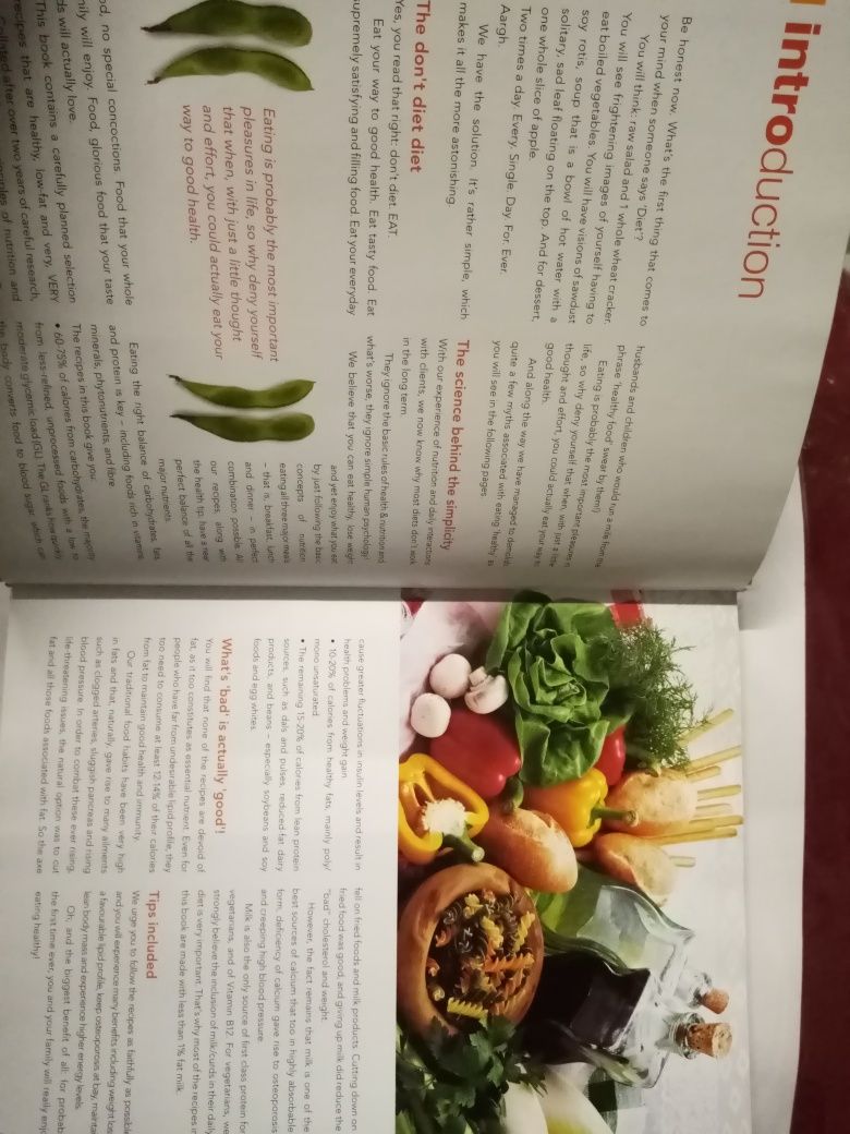 The don't diet diet cookbook /przepisy kulinarne po angielsku  + inne