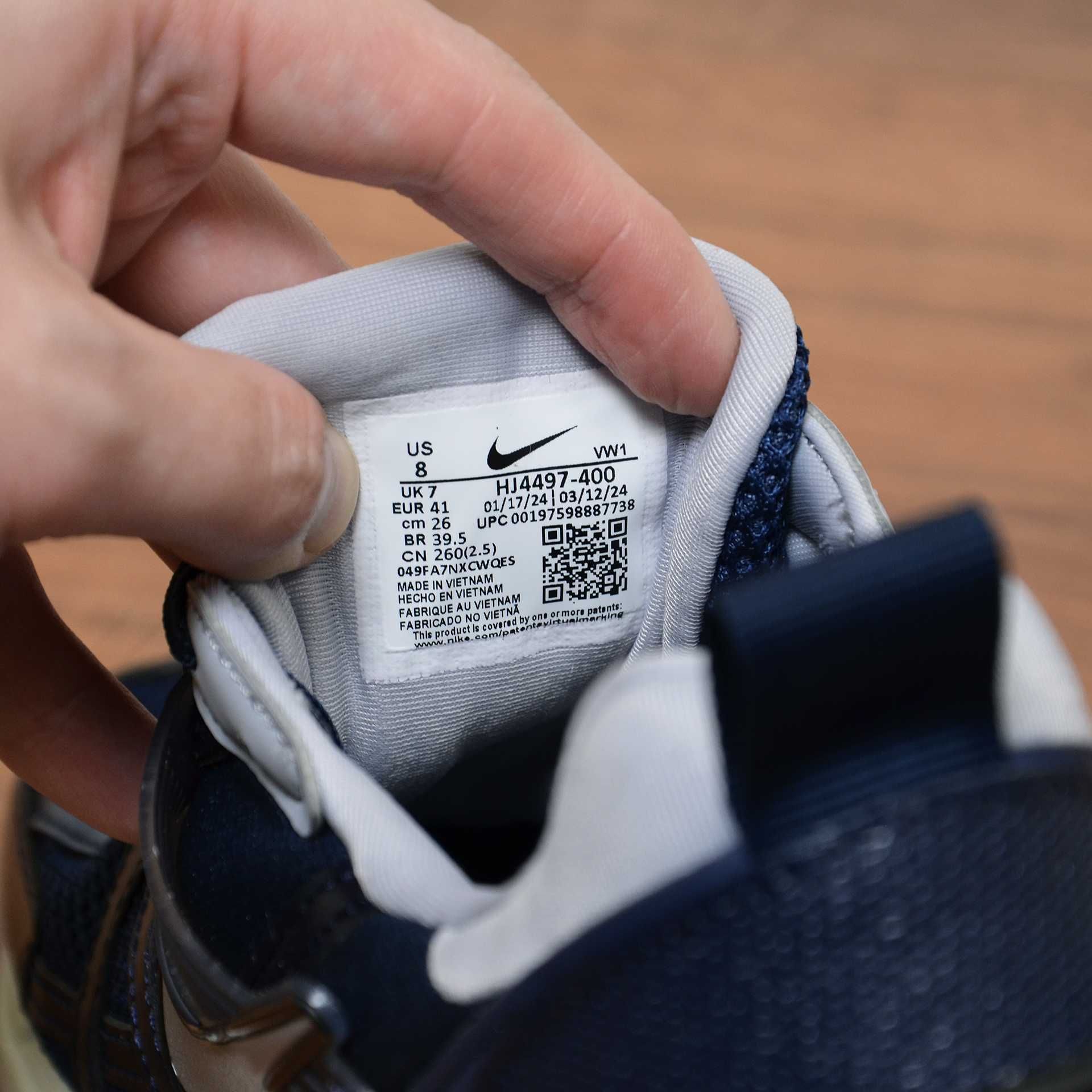 Nike V2K Run Thunder Blue кроссовки оригинал 41 / 26см (HJ4497-400)