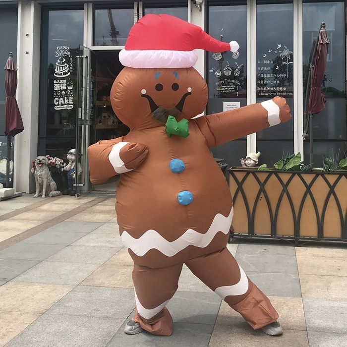 Надувний костюм пряникового чоловічка MCOSER , свята
