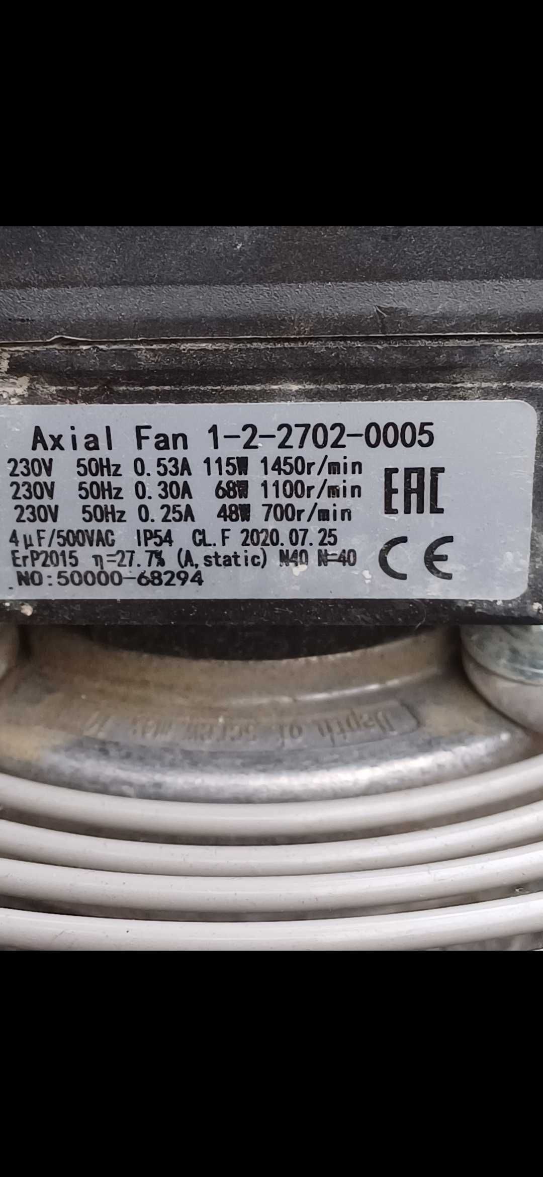 Wentylatr do nagrzewnicy VOLCANO VR MINI AC 3-20kw