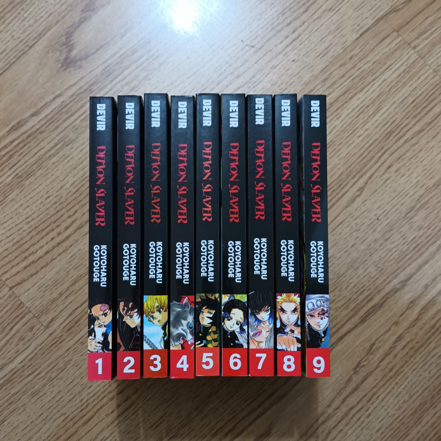 Manga Demon Slayer 1-8