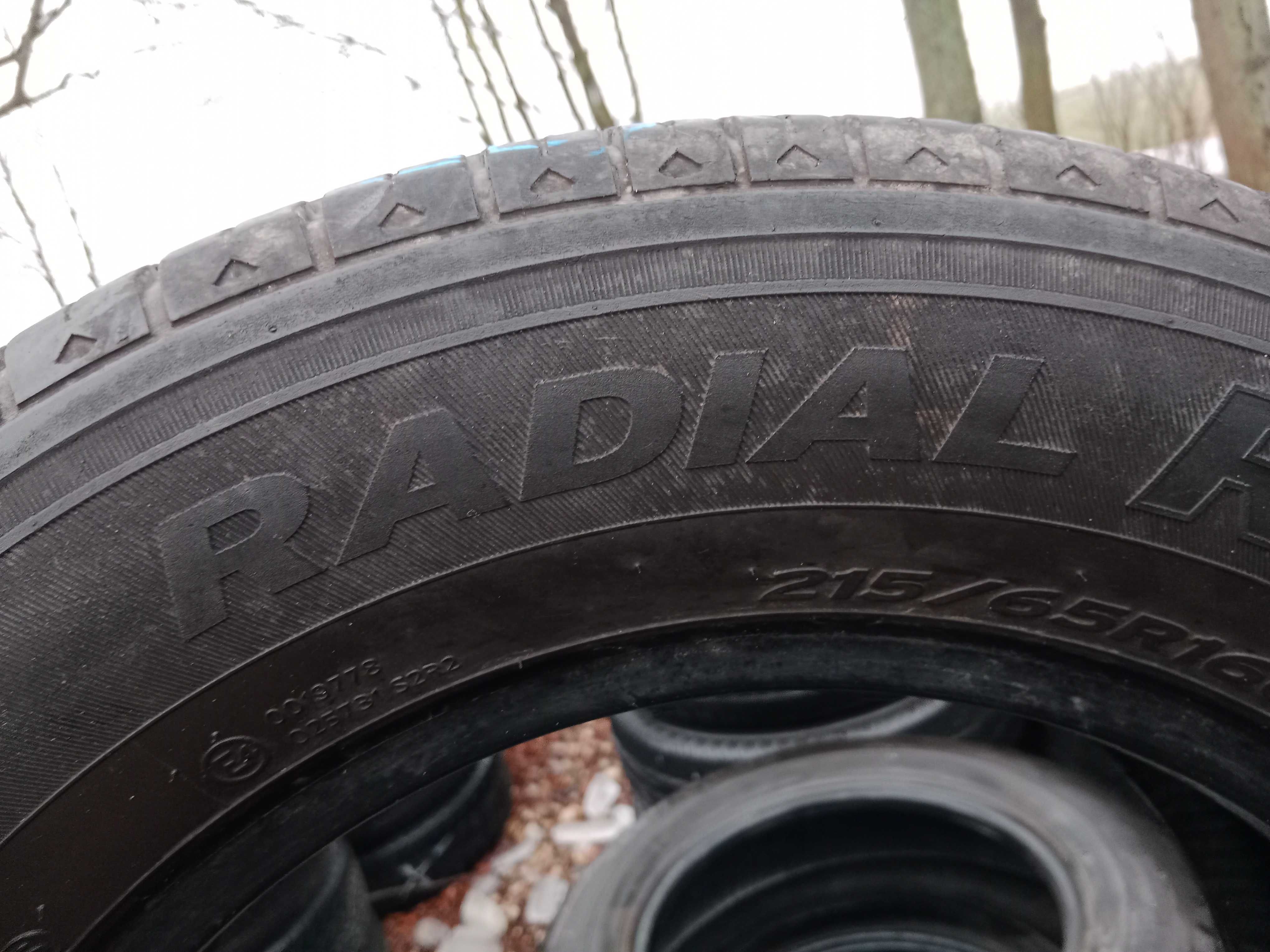 Opona używana letnia 215/65R16C Hankook Radial RA28 1szt.