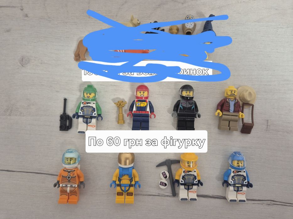 Оригінальні Lego Фігурки по Marvel, Ninjago, DC, City, Dreamzzz, Serie