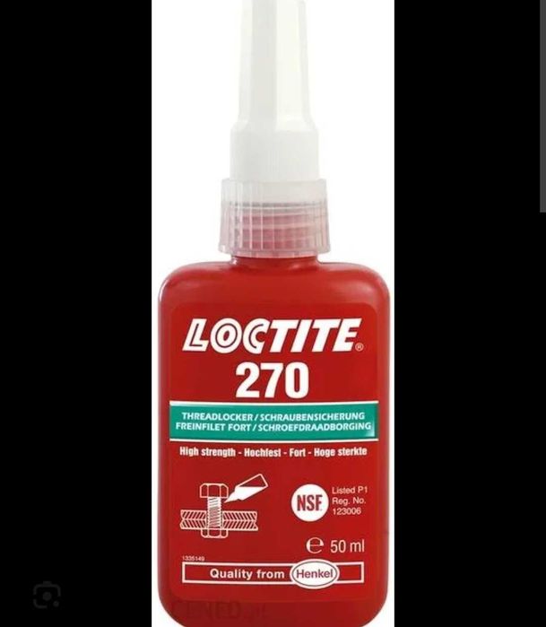 LOCTITE 270 Klej do zabezpieczeń połączeń - 50 ml