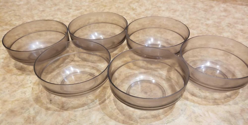 Піали (комплект 6 штук) харчовий пластик 500 мл