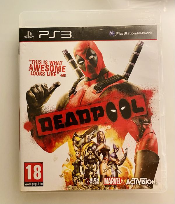 Jogo Deadpool PS3 Seminovo