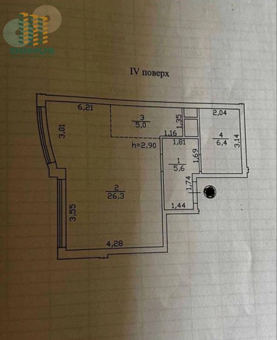 Продам 1 комнв ЖК Четыре Сезона! ул. Гагарина! Дом сдан!