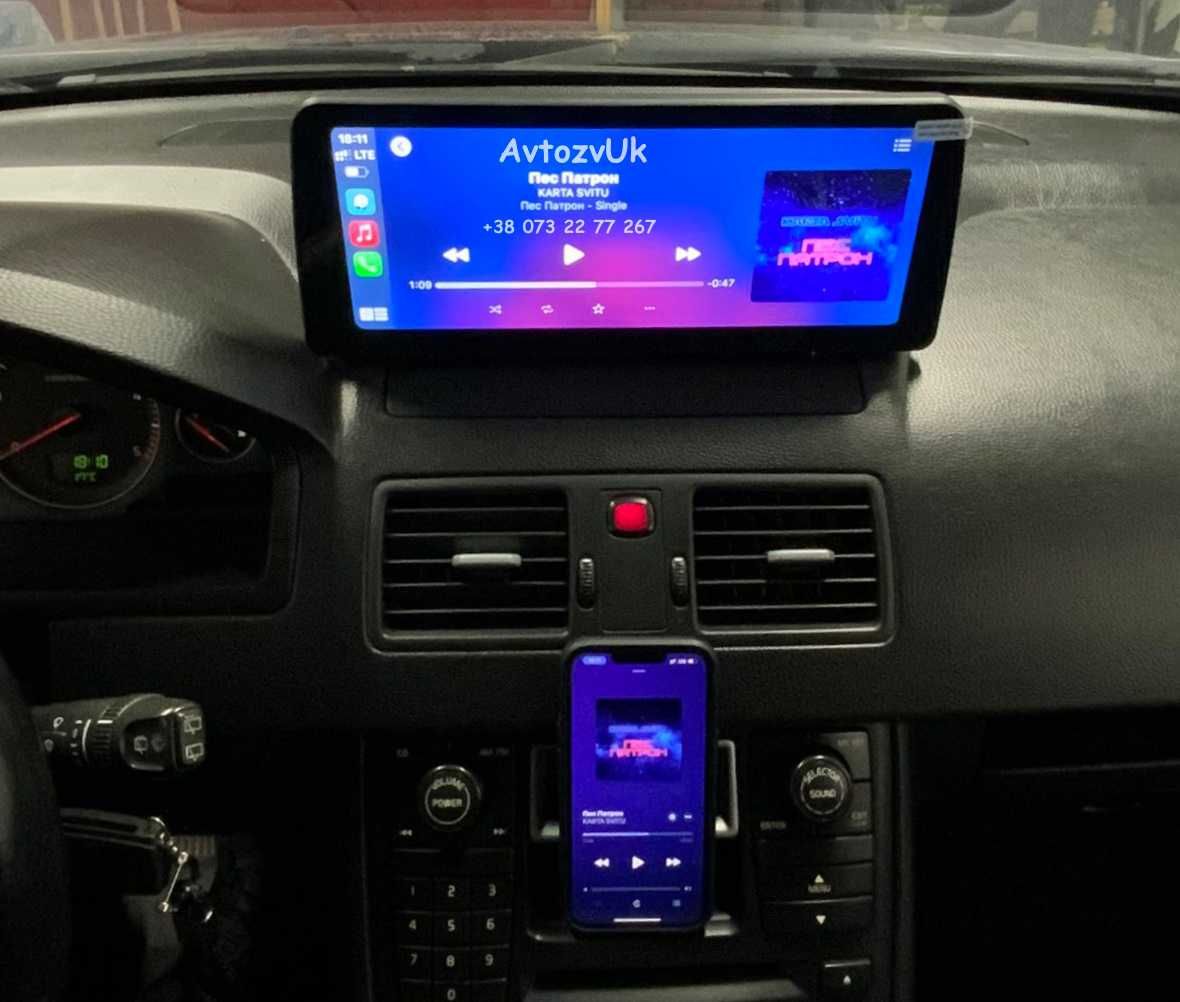 Магнитола XC90 Volvo XC 90 Вольво 2 din USB Дисплей CarPlay Android 14