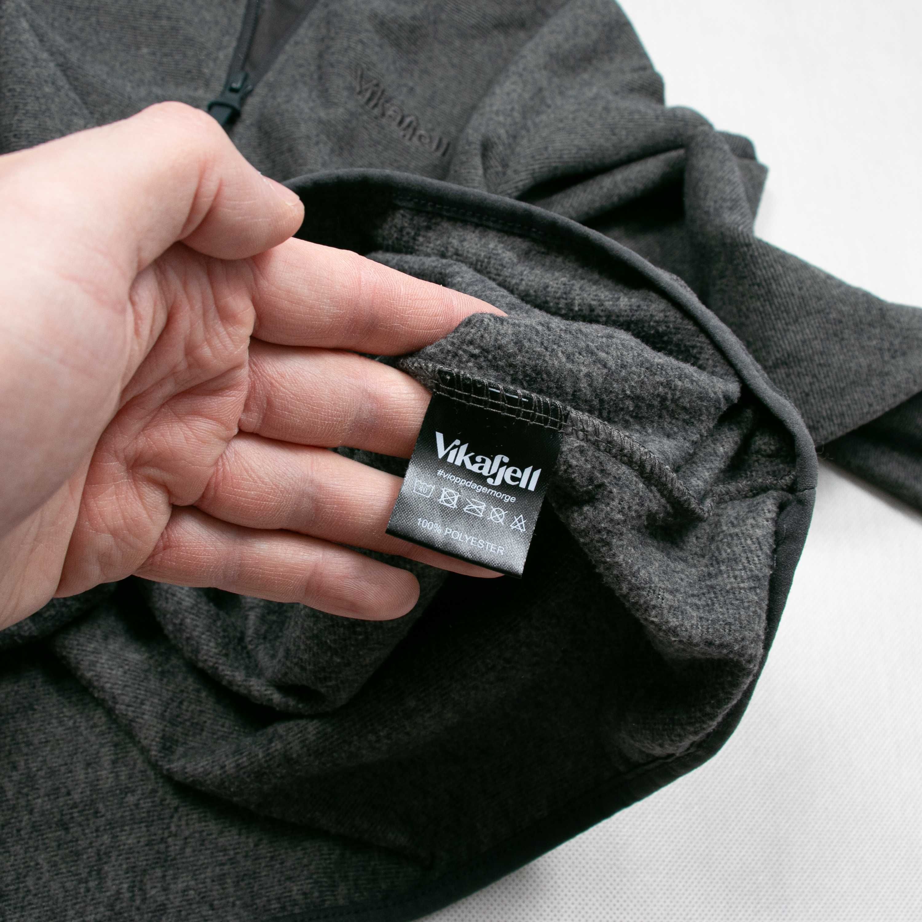 Vikafjell lekka bluza polarowa M halfzip
