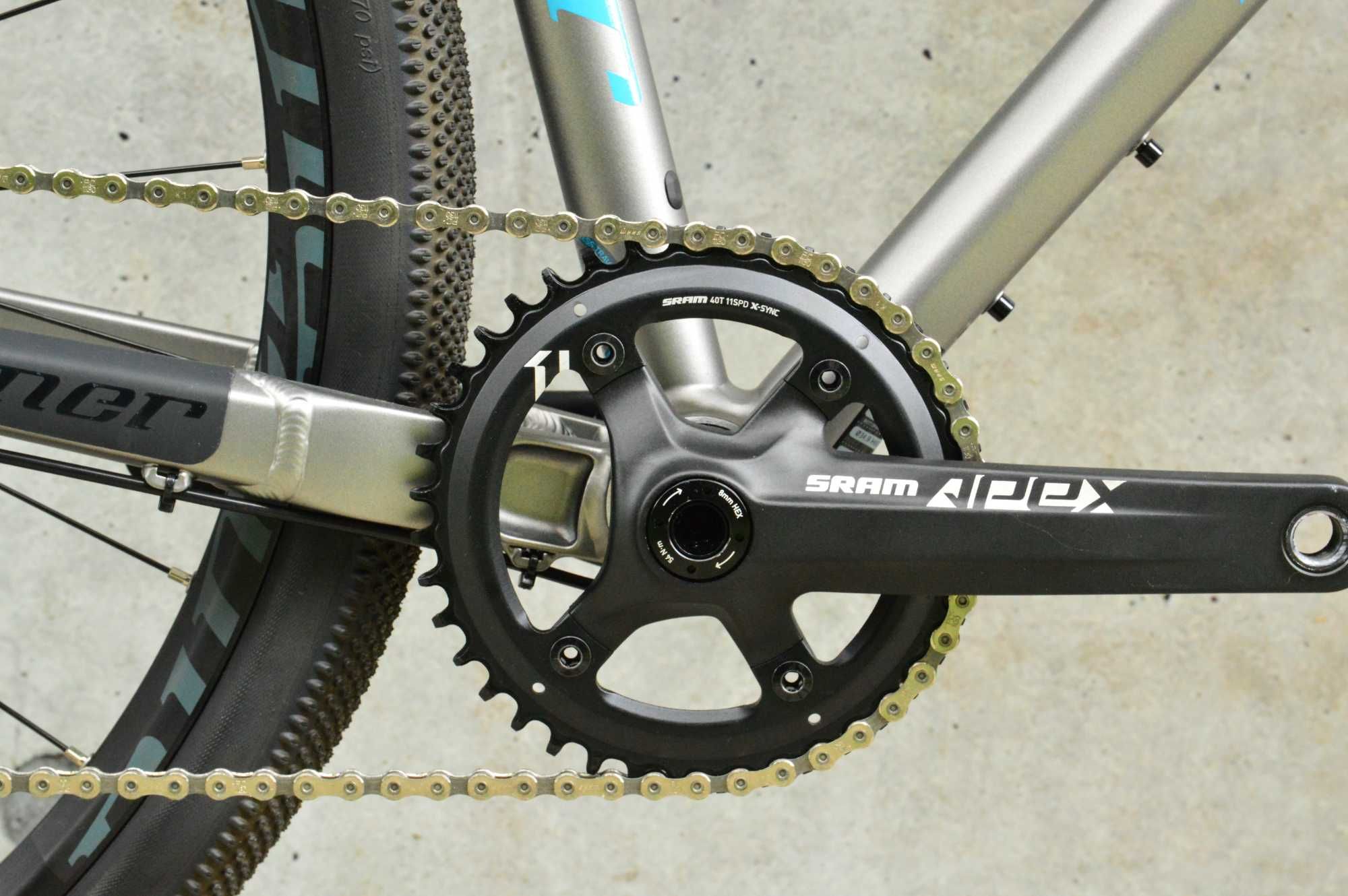NINER RLT 9 2-Star SRAM Apex 1x11 hydroformowane aluminium 6061 56 L