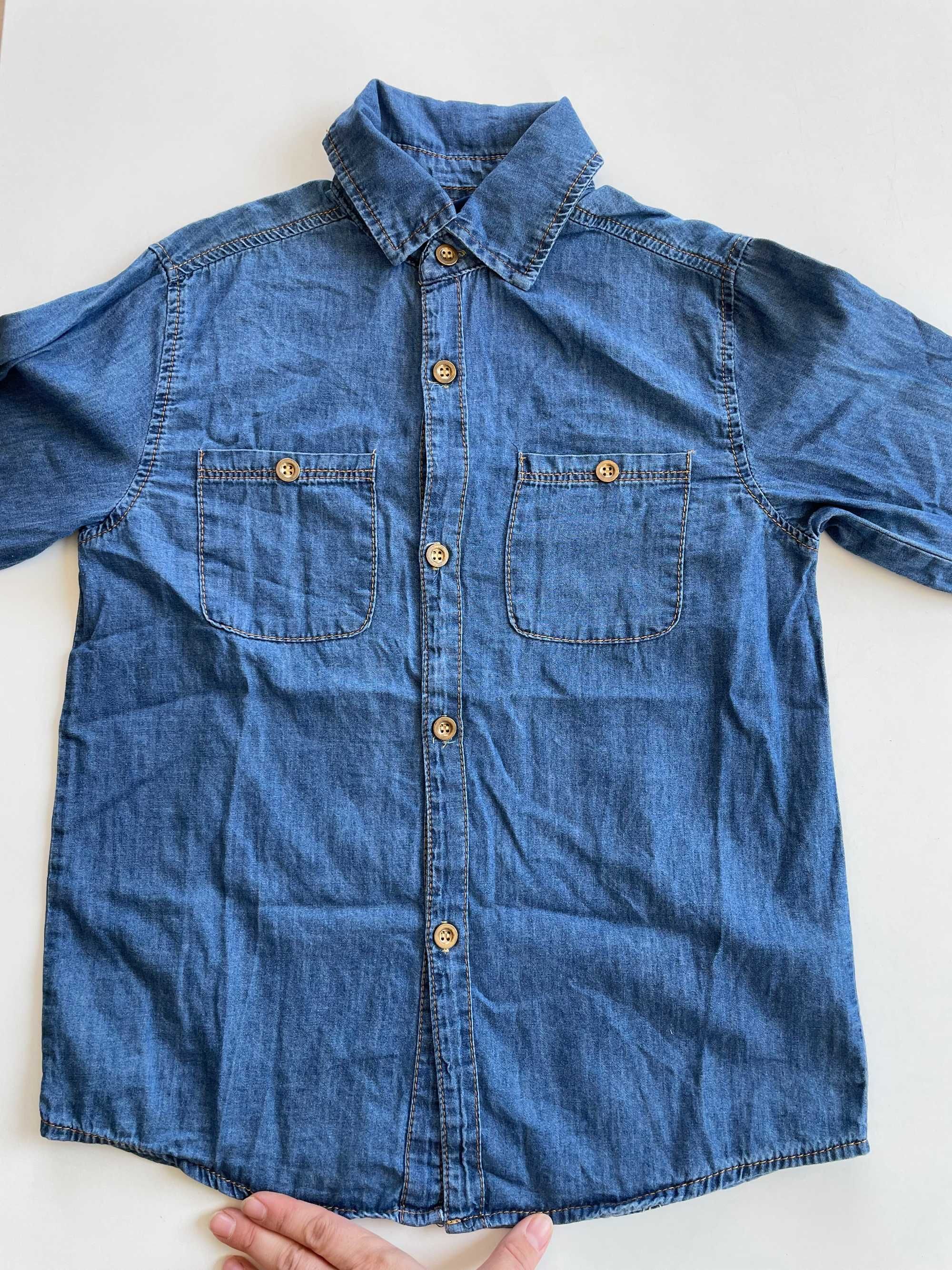 jeansowa koszula chłopięca Garwood 134/140 - bardzo miły materiał