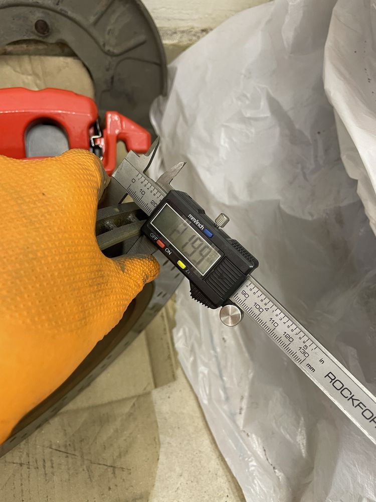 Комплект збільшених гальм для vag mqb pq платформ Brembo 4pot 340 310