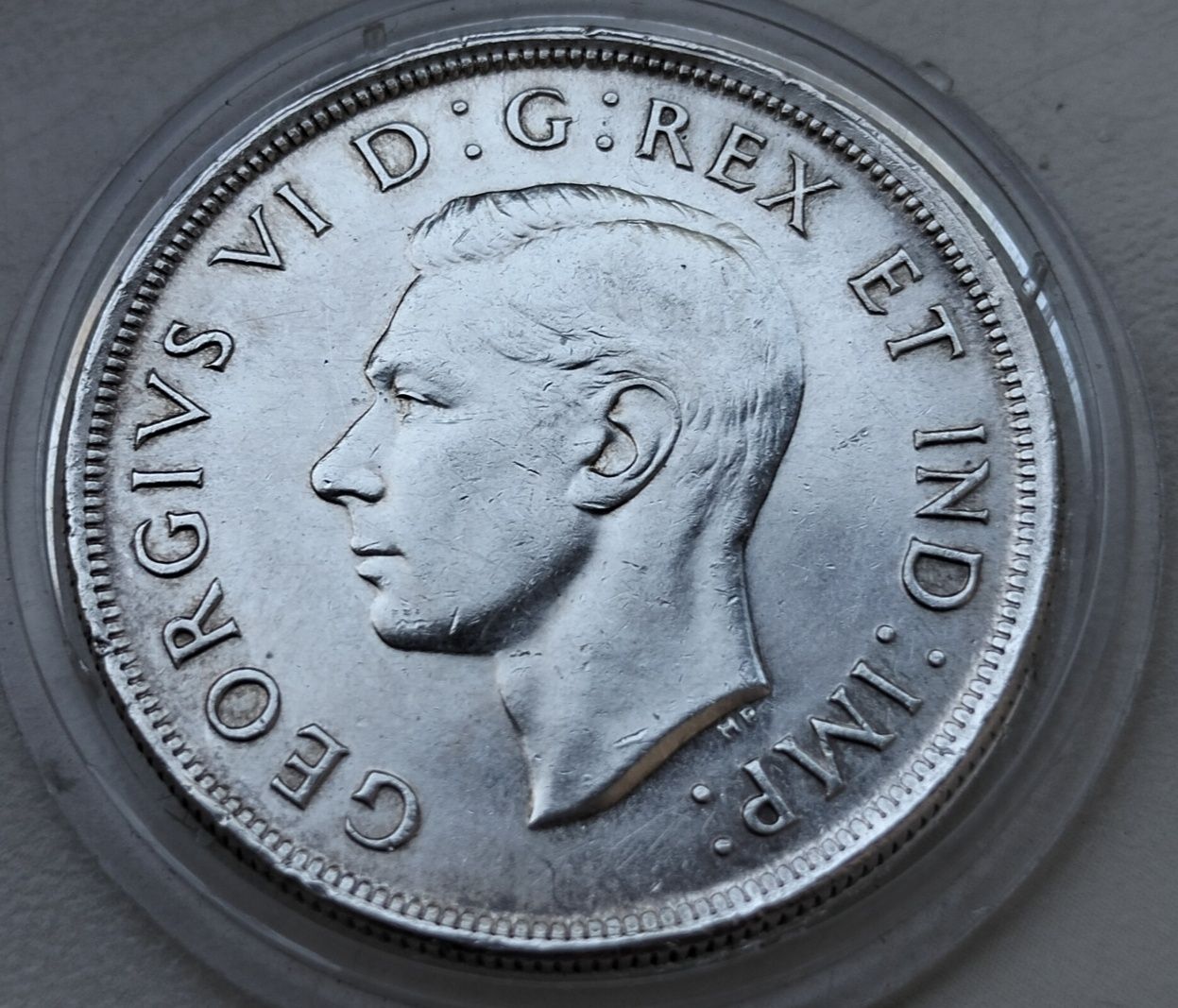 Kanada 1 Dolar 1939 r Wizyta Królewska srebro 800