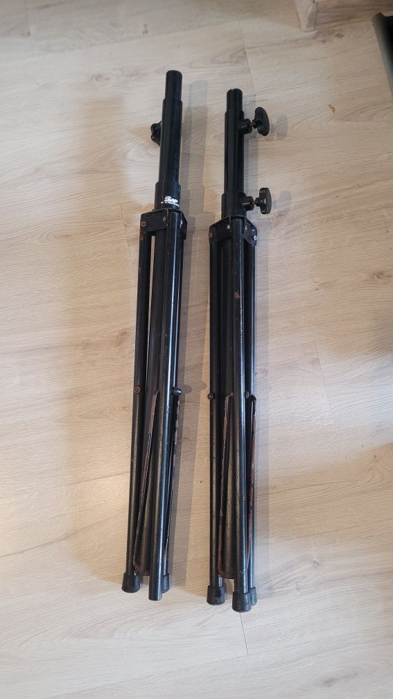 2 Stojaki SAP na kolumny / światła. Regulowane, na 2 kolumny/8 świateł