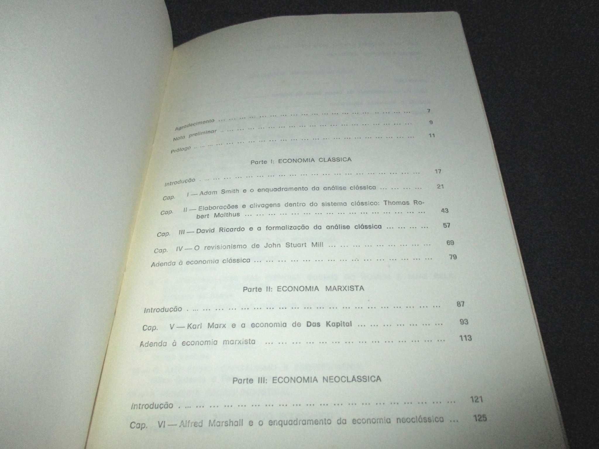 Livro História do Pensamento Económico William J. Barber