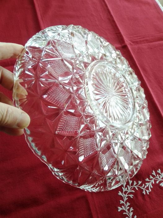 Serviço de café em porcelana SP; Fruteira,Vista Alegre;Prato de centro