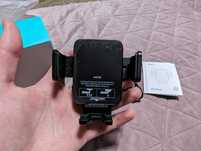 Держатель телефона с безпроводной зарядкой Joyroom QC 3.0 для авто