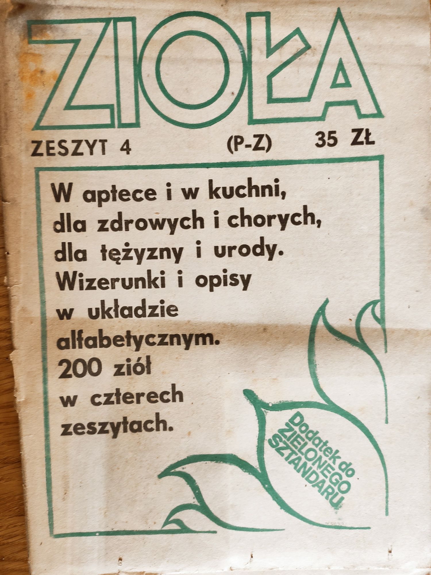 Zioła prasa ZSL nr 4