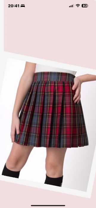 Спідниця в школу 128-134