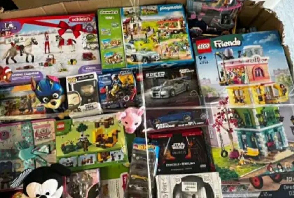 Karton Zabawek Mix 150PLN Nowe Lego Hobbit Star Wars Barbie Pokémon