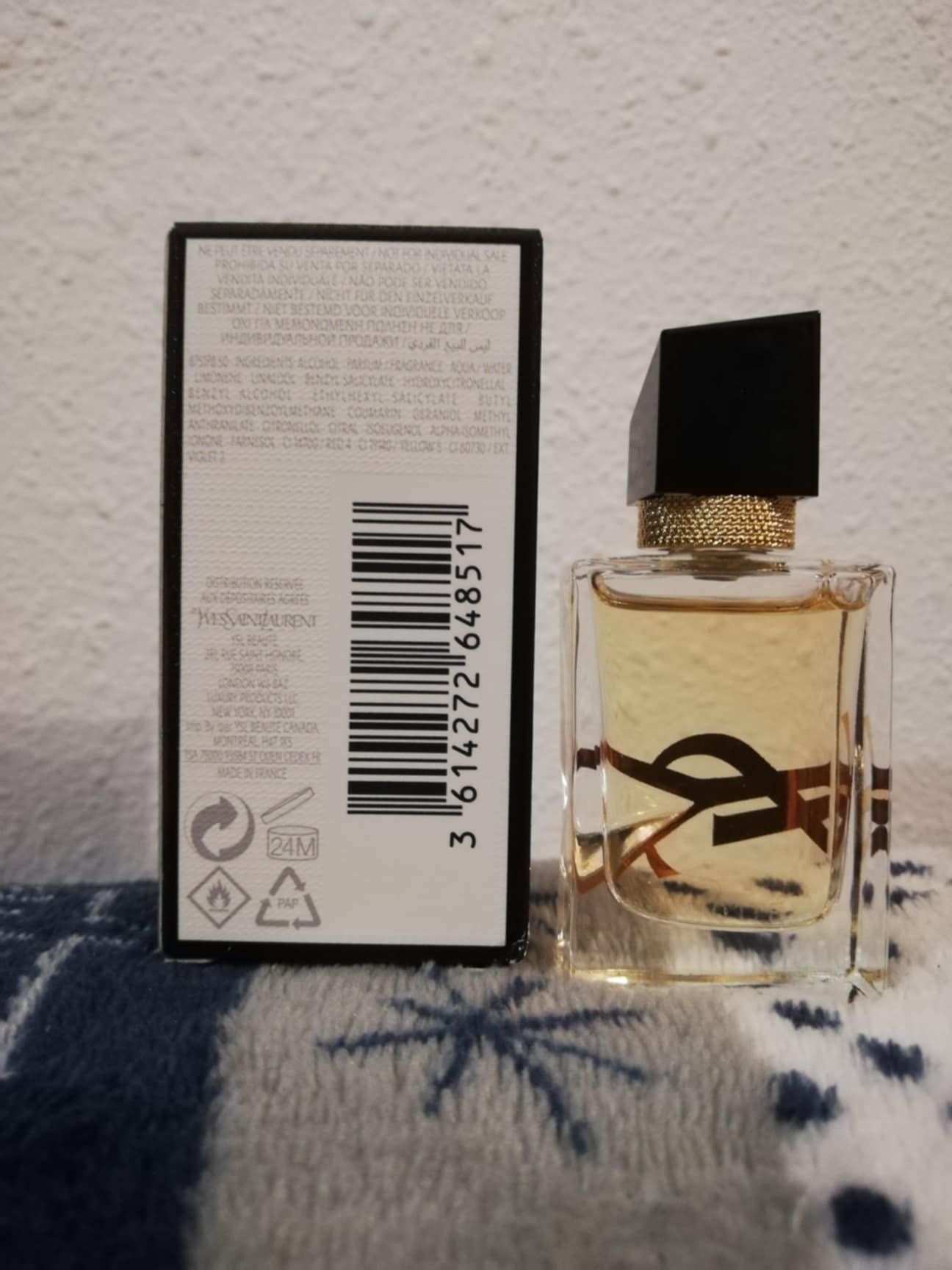 Perfumy Miniatura Libre Yves Saint Laurent Oryginalna