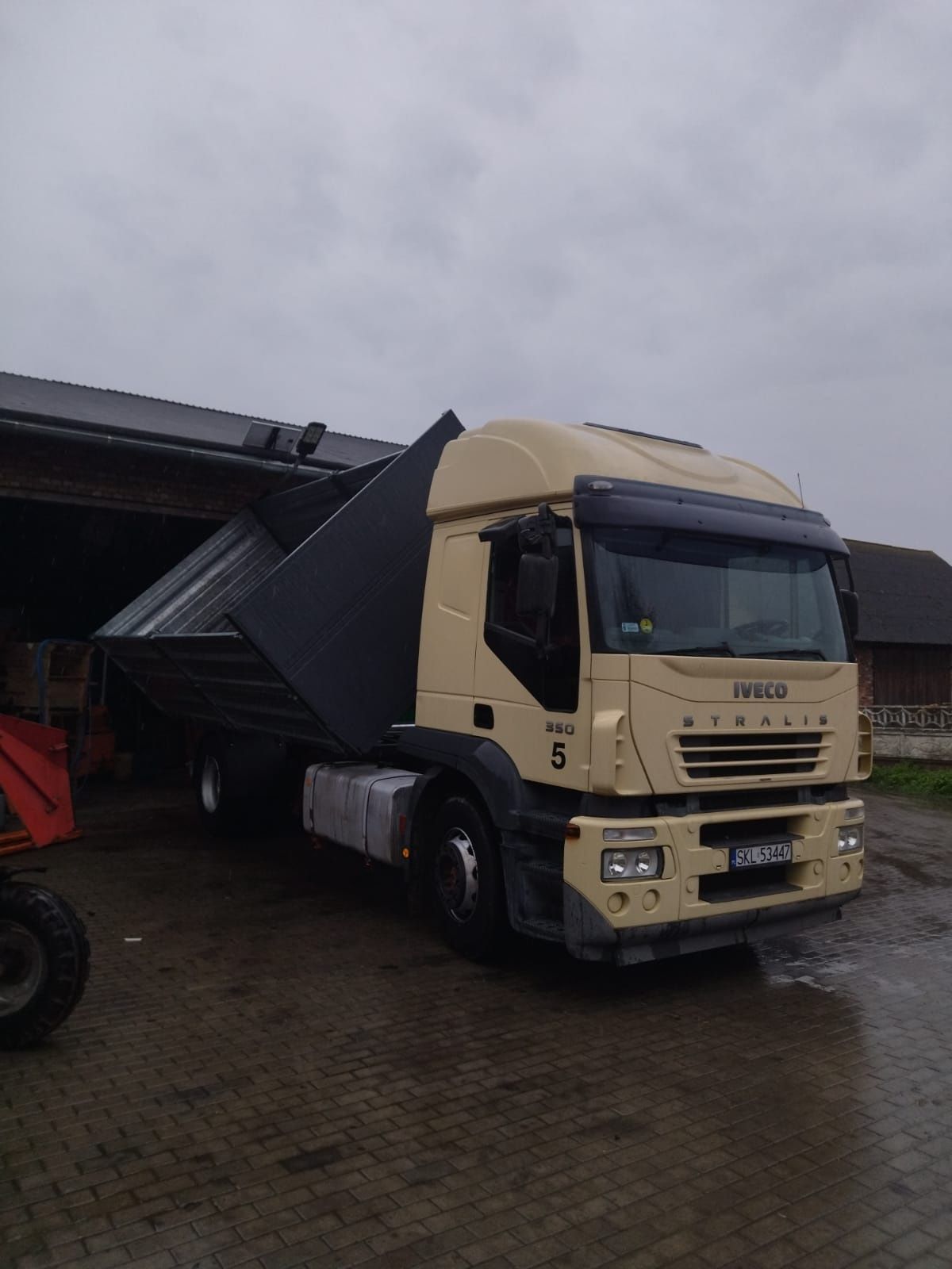 Wywrotka Iveco Stralis e cargo Man Scania wywrotka