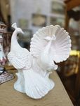 Duża figurka porcelanowa dwa pawie  paw 42 cm #1731  Stylowy Węgrów