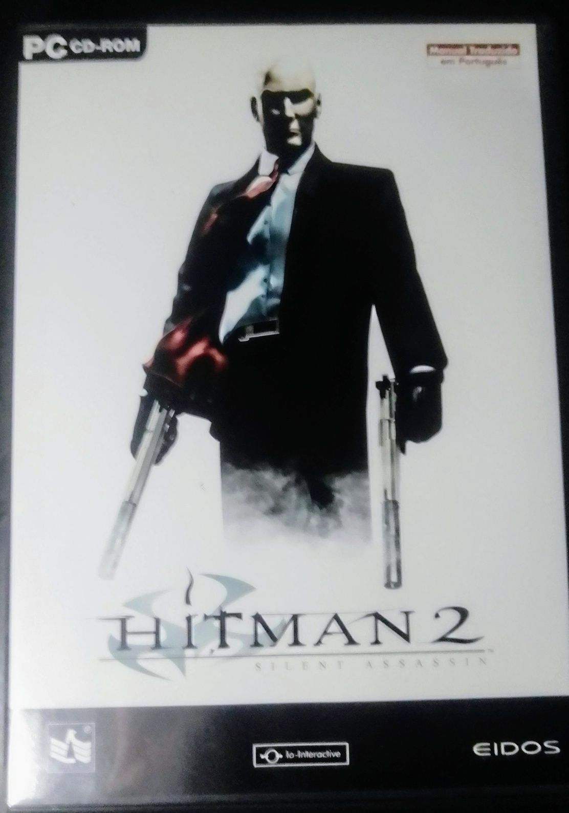 Jogo PC CD-ROM Hitman 2 Silent Assassin ano 2002