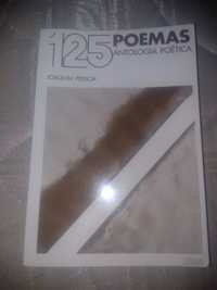 Livro 125 poemas Antologia poética de Joaquim Pessoa