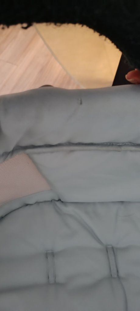 Chicco Łóżeczko Baby Hug AIR 4w1 Antique Sky + dodatki
