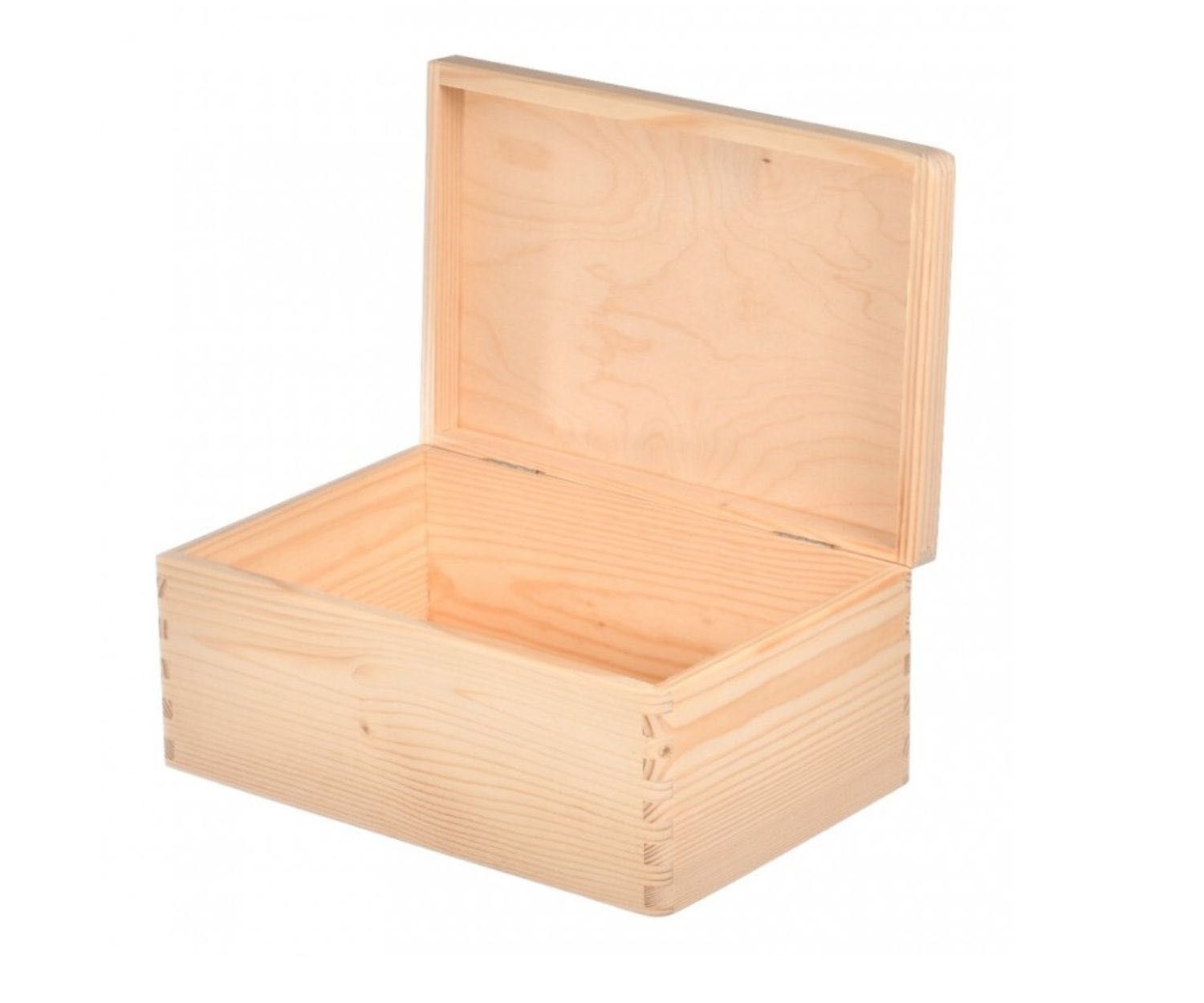 Skrzynka 30x20x13 cm | Małe pudełko drewniane | Organizer