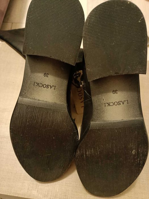 Kozaki Lasocki czarne