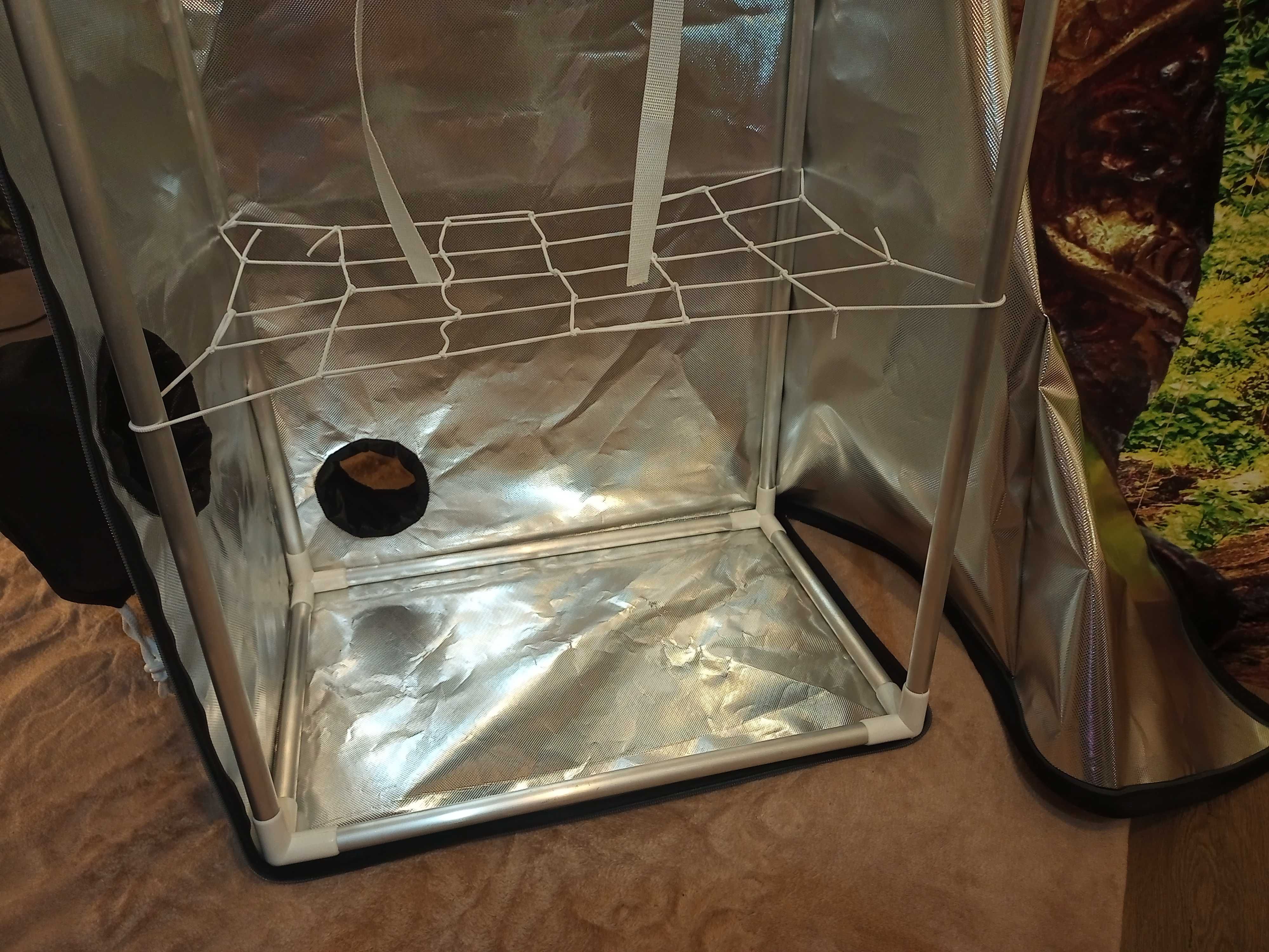 Growbox 60x40x100 mylar tytoń zioła led hps cbd thc szklarnia foliak
