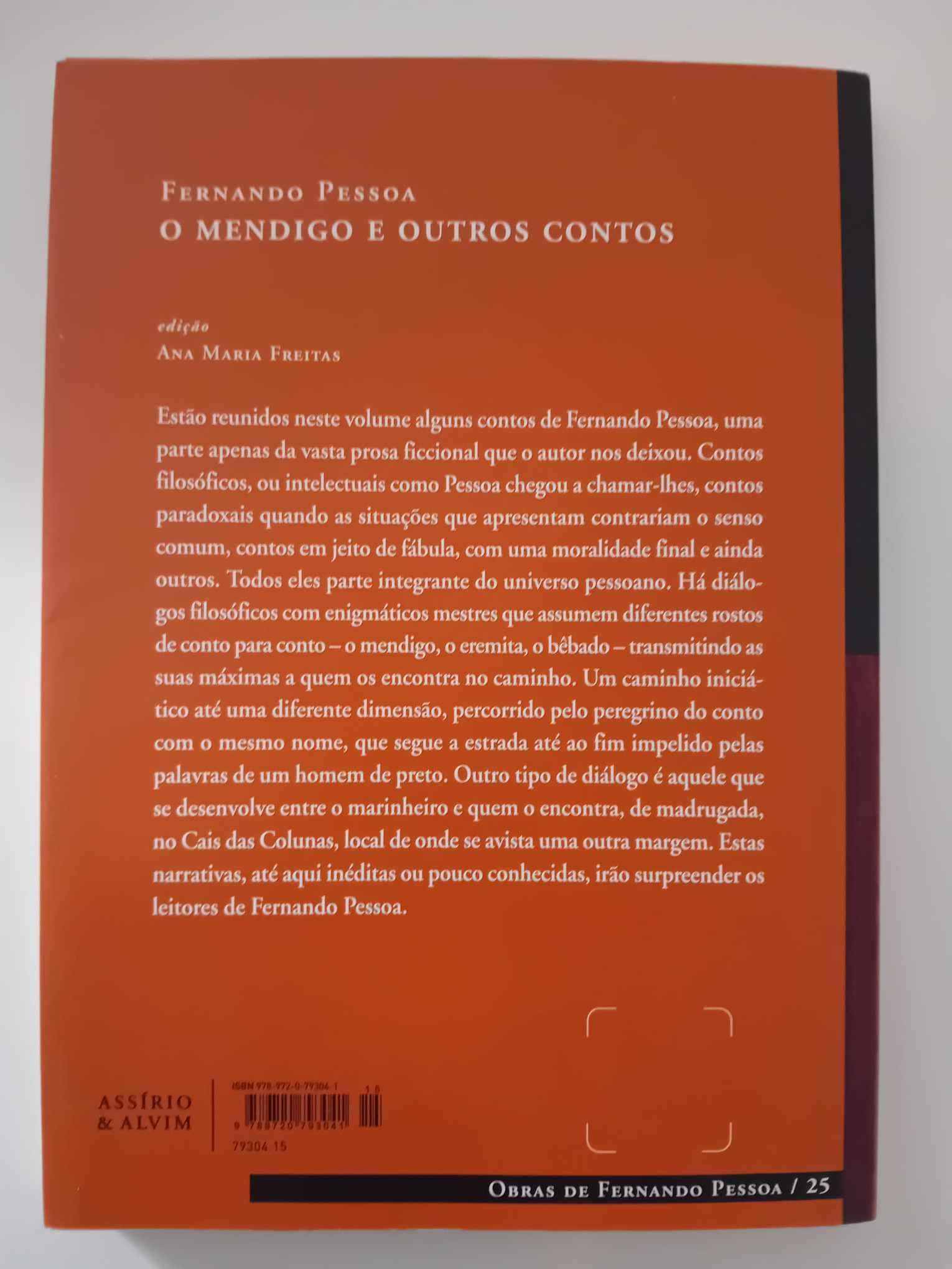 O Mendigo e Outros Contos - Fernando Pessoa - Assírio & Alvim