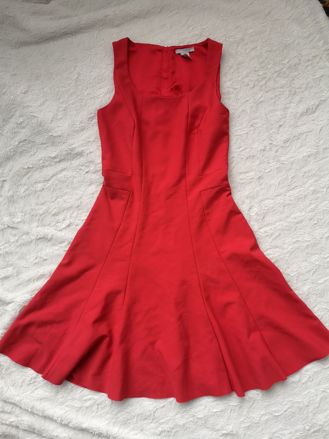 Червона міні-сукня H&M, 36 розмір