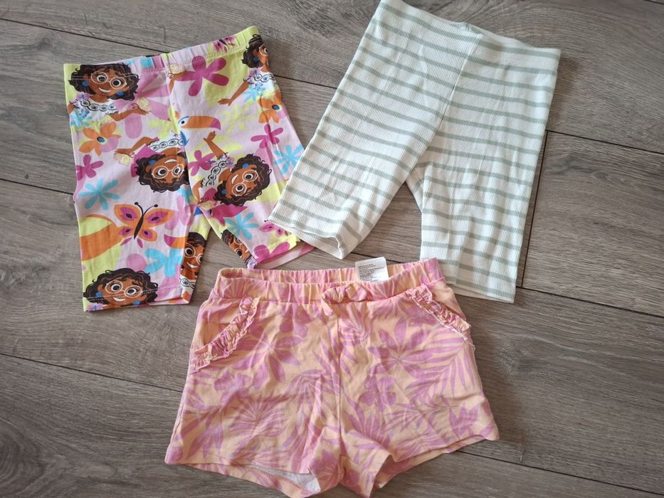 Spodenki szorty H&M HM 116 zestaw