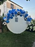 Koło, łuk, stelaż do balonów, ścianka dekoracyjna