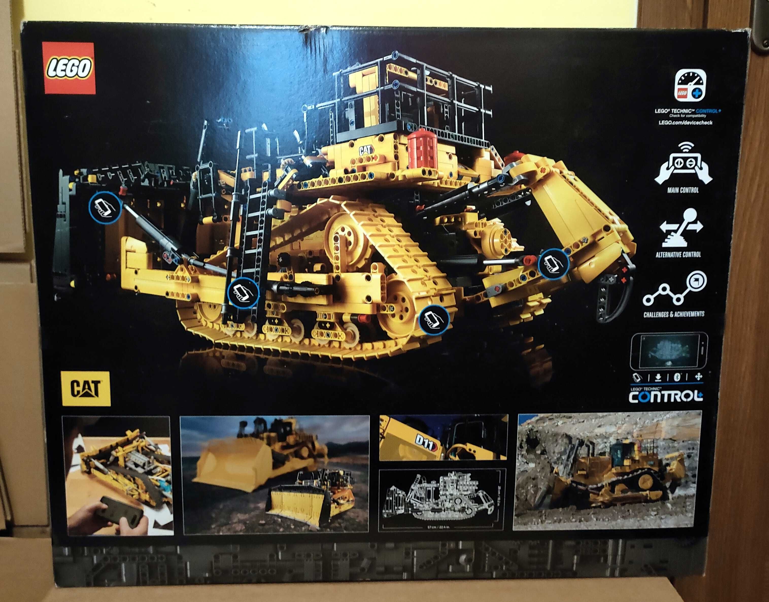 LEGO 42131 Technic - Sterowany przez aplikację buldożer Cat D11