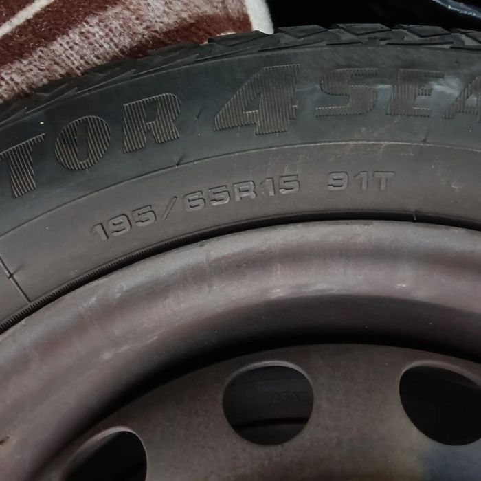 Koła 4 szt Kia Hyundai 15 cali stal 195/65 R15Good Year