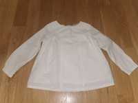 Biała bluzka na rozmiar 86