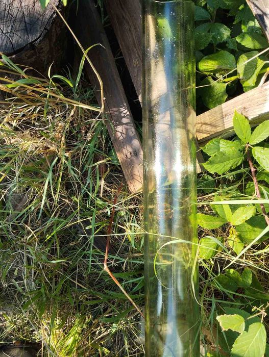 Труба стеклянная 92мм. Труба скляна