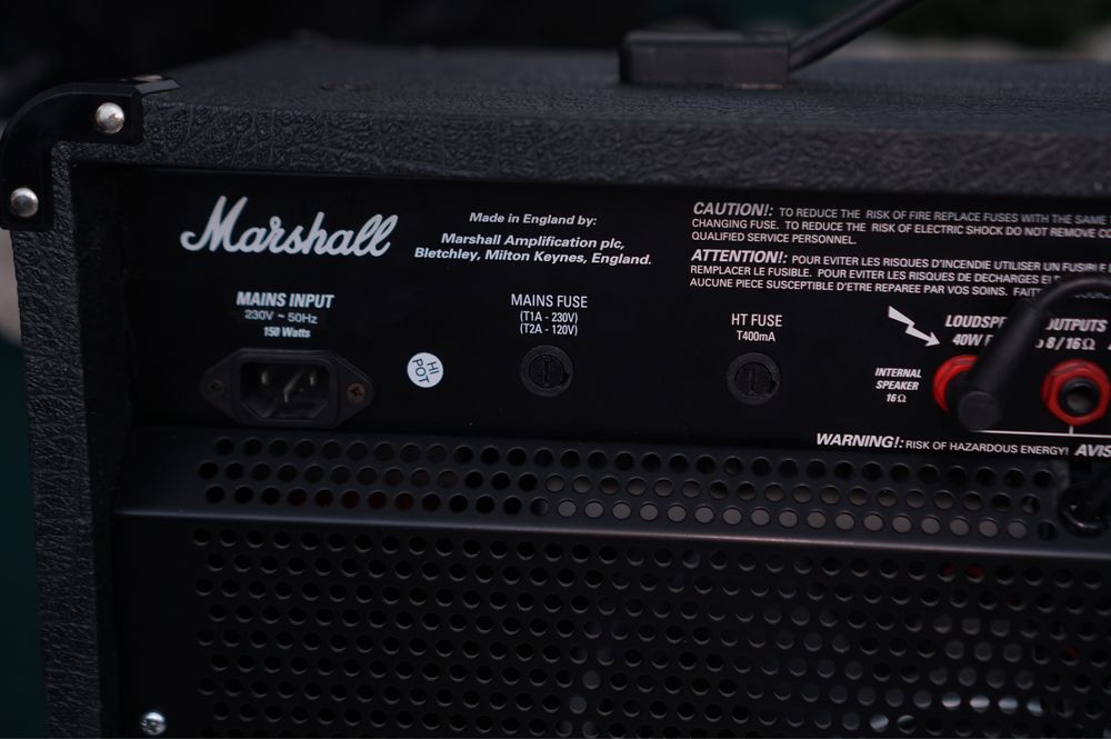 Marshall DSL401 40Wat JCM2000 combo lampowe