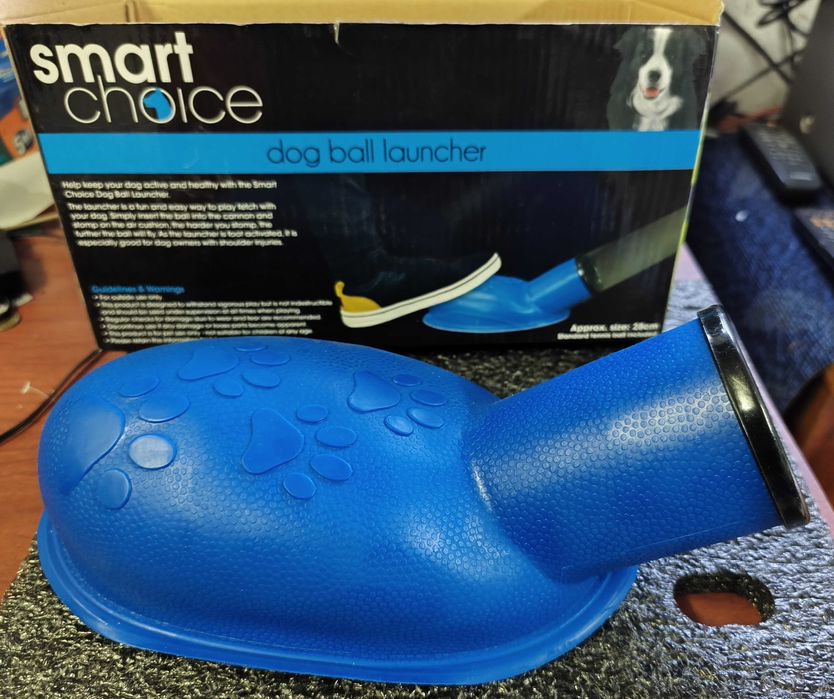 wyrzutnia piłek dla psa