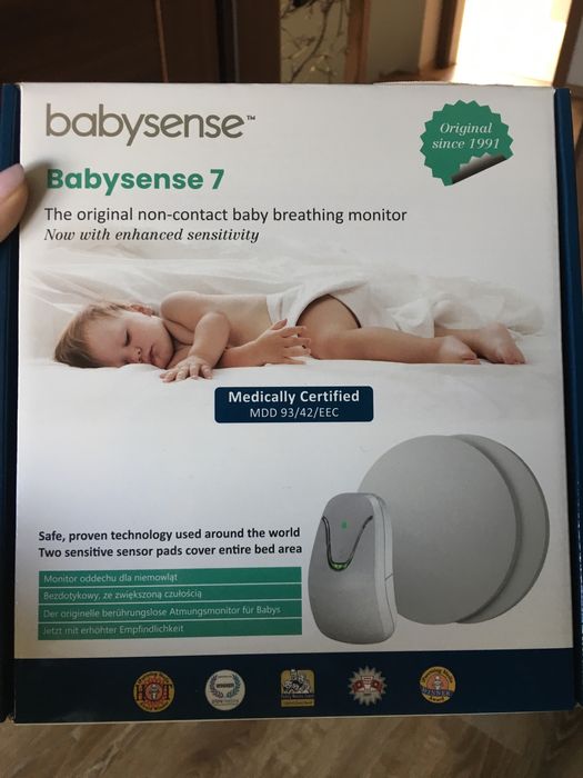 Babysense 7 MONITOR ODDECHU jak nowy