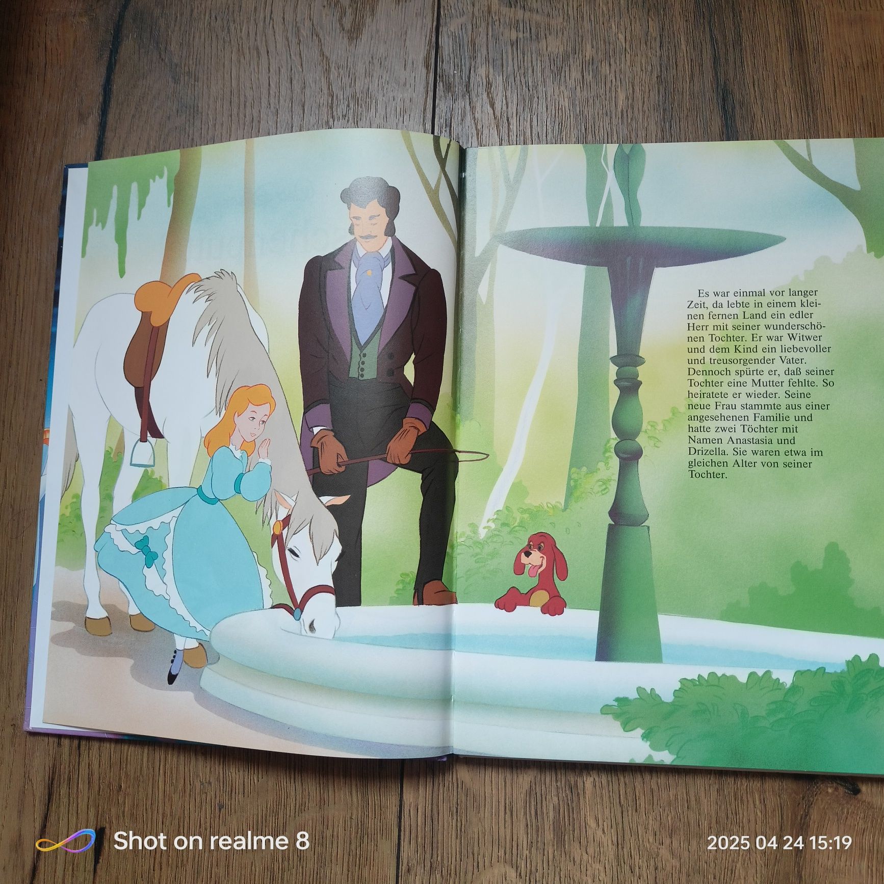 książkę „Aschenputtel” (Kopciuszek) – Walt Disney, 1991